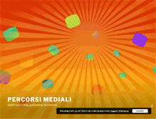 Tablet Screenshot of percorsimediali.it